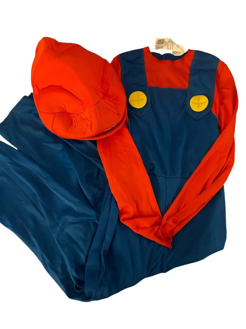 Mario Costume size 8-10